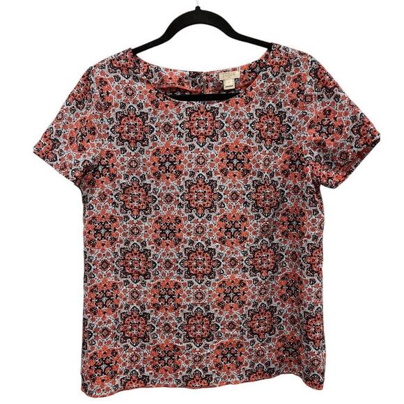 J. Crew Floral Print Blouse Size Small - Picture 1 of 5